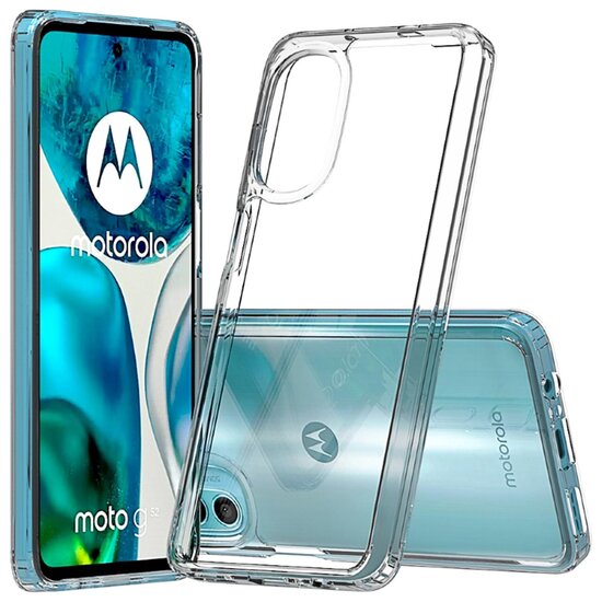 Accezz - Xtreme Impact Backcover voor Motorola Moto G52 / G82 - Transparent
