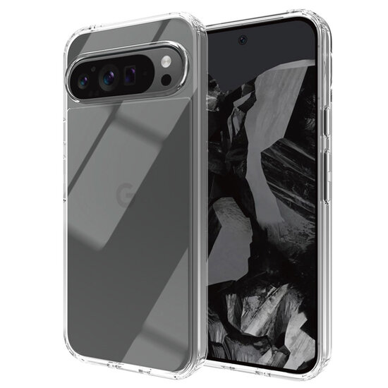 Accezz - Xtreme Impact Backcover voor Google Pixel 9 Pro XL - Transparent