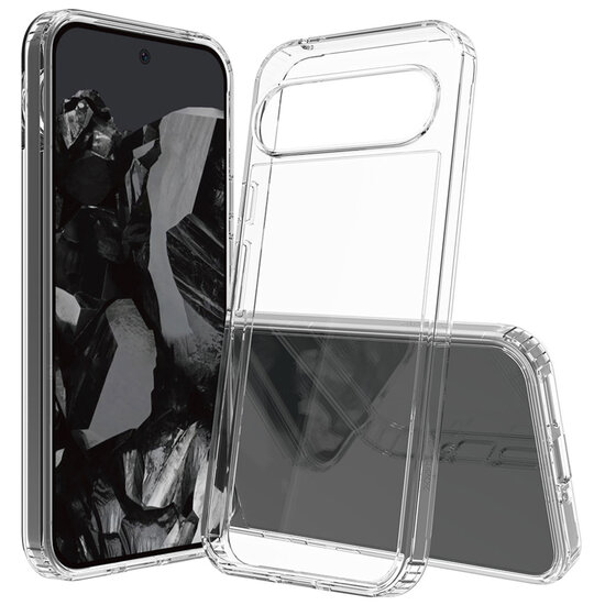 Accezz - Xtreme Impact Backcover voor Google Pixel 9 Pro XL - Transparent