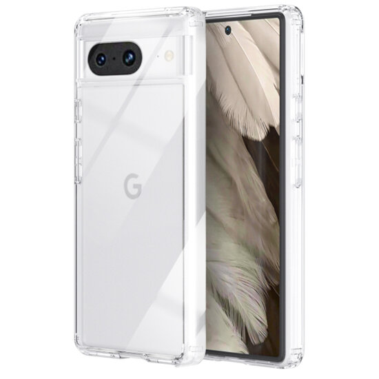 Accezz - Xtreme Impact Backcover voor Google Pixel 8 - Transparent