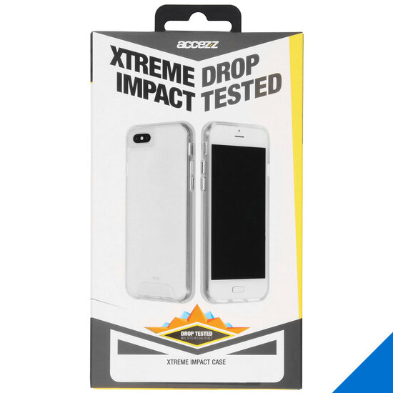 Accezz - Xtreme Impact Backcover voor Apple iPhone X / Xs - Transparent
