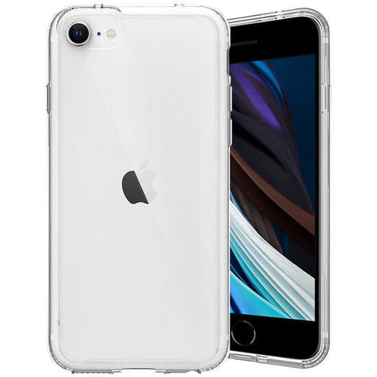 Accezz - Xtreme Impact Backcover voor Apple iPhone SE (2022 / 2020) / 8 / 7 / 6(s) - Transparent