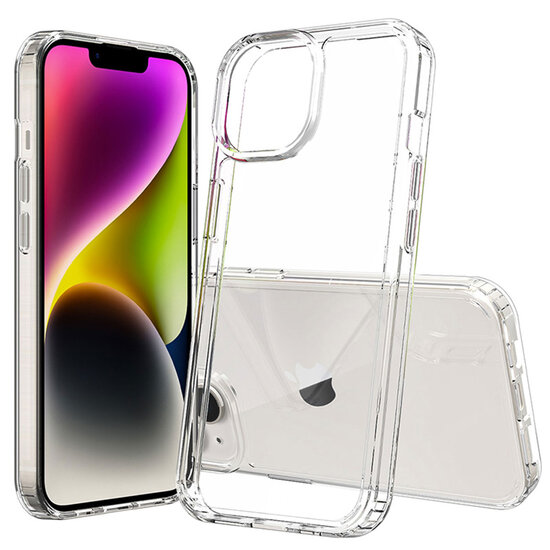 Accezz - Xtreme Impact Backcover voor Apple iPhone 15 - Transparent