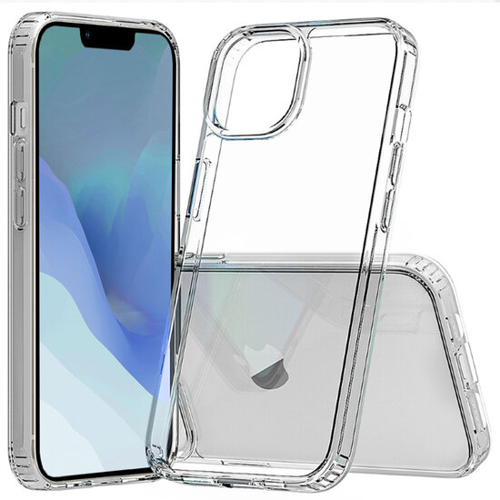 Accezz - Xtreme Impact Backcover voor Apple iPhone 14 - Transparent