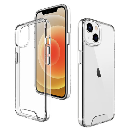 Accezz - Xtreme Impact Backcover voor Apple iPhone 13 Mini - Transparent