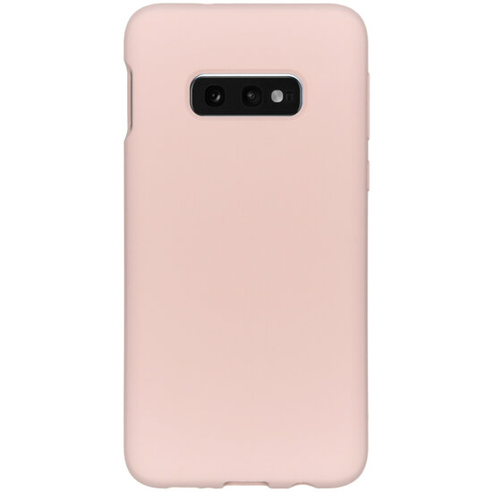Accezz - Liquid Silicone Backcover voor Samsung Galaxy S10e - Pink
