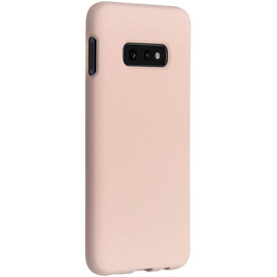 Accezz - Liquid Silicone Backcover voor Samsung Galaxy S10e - Pink