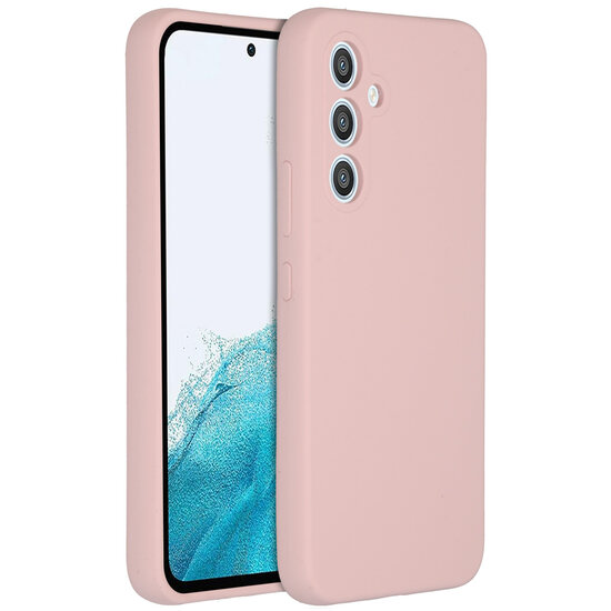 Accezz - Liquid Silicone Backcover voor Samsung Galaxy A54 (5G) - Pink