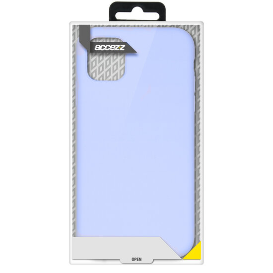 Accezz - Liquid Silicone Backcover voor Samsung Galaxy A52(s) (5G/4G) - Purple