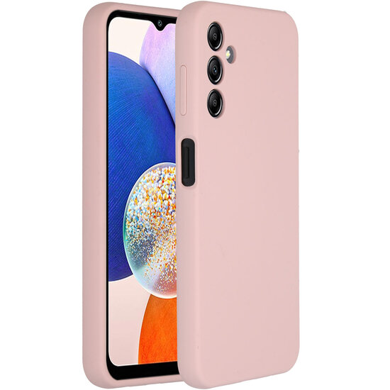 Accezz - Liquid Silicone Backcover voor Samsung Galaxy A14 (5G) - Pink