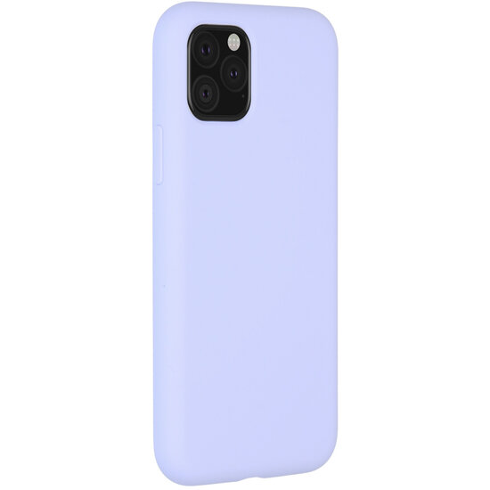 Accezz - Liquid Silicone Backcover voor Apple iPhone 11 Pro - Purple