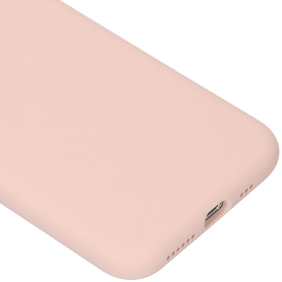 Accezz - Liquid Silicone Backcover voor Apple iPhone 11 Pro - Pink