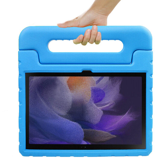 Accezz - Kidsproof Backcover met handvat voor Samsung Galaxy Tab A8 - Blue