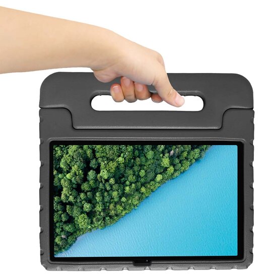 Accezz - Kidsproof Backcover met handvat voor Samsung Galaxy Tab A8 - Black