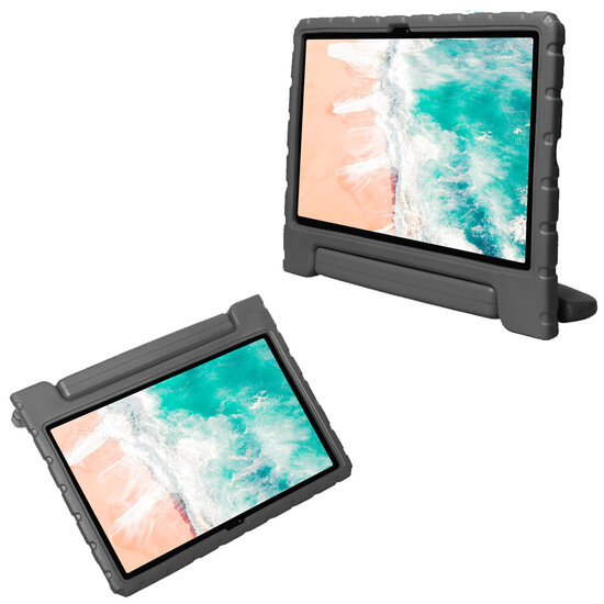 Accezz - Kidsproof Backcover met handvat voor Samsung Galaxy Tab A8 - Black
