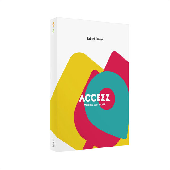 Accezz - Frosted Backcover voor Apple iPad Air 11 inch (2025) M3 / (2024) M2 / Air 5 (2022) / Air 4 (2020) - Black