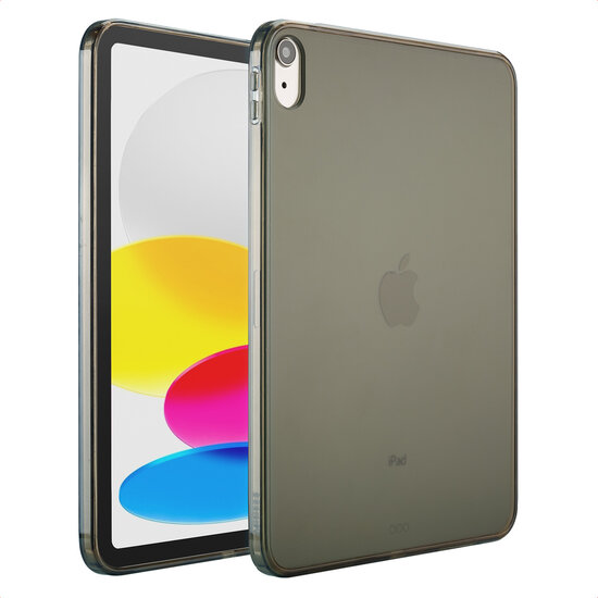 Accezz - Frosted Backcover voor Apple iPad 11 (2025) 11 inch A16 / iPad 10 (2022) 10.9 inch - Black