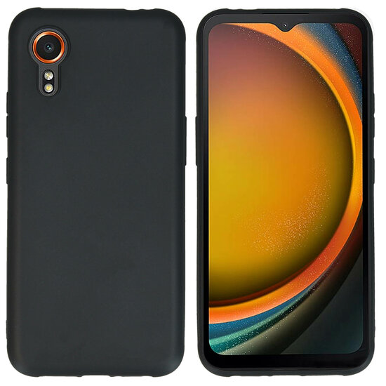 Accezz - Color Backcover voor Samsung Galaxy Xcover 7 - Black
