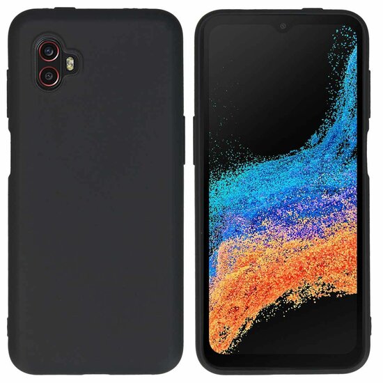 Accezz - Color Backcover voor Samsung Galaxy Xcover 6 Pro - Black