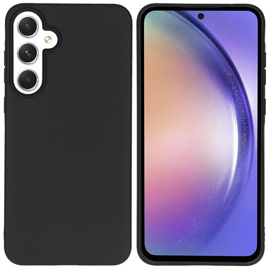 Accezz - Color Backcover voor Samsung Galaxy A55 - Black