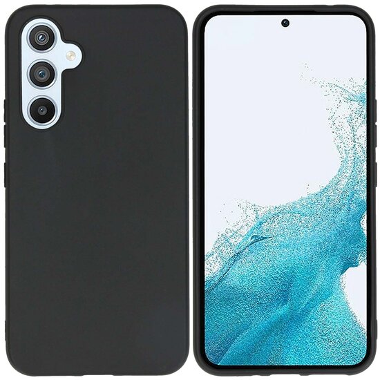 Accezz - Color Backcover voor Samsung Galaxy A54 (5G) - Black