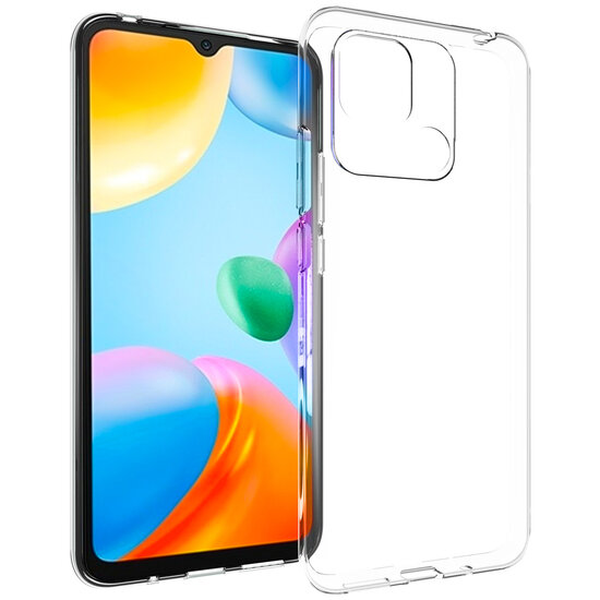 Accezz - Backcover voor Xiaomi Redmi 10C - Transparent