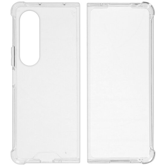 Accezz - Backcover voor Samsung Galaxy Z Fold 4 - Transparent