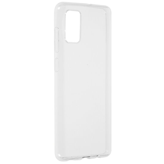 Accezz - Backcover voor Samsung Galaxy A71 - Transparent