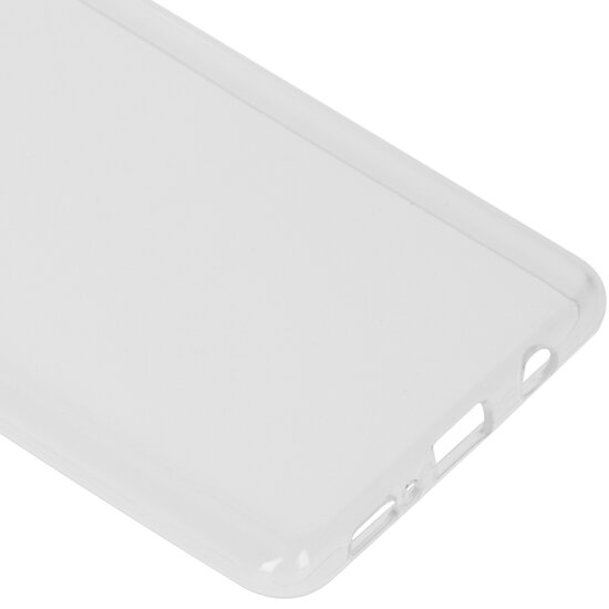 Accezz - Backcover voor Samsung Galaxy A71 - Transparent
