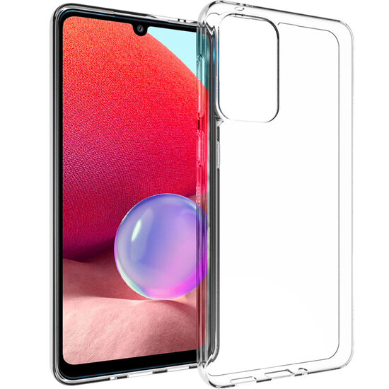 Accezz - Backcover voor Samsung Galaxy A33 - Transparent