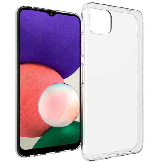 Accezz - Backcover voor Samsung Galaxy A22 (5G) - Transparent