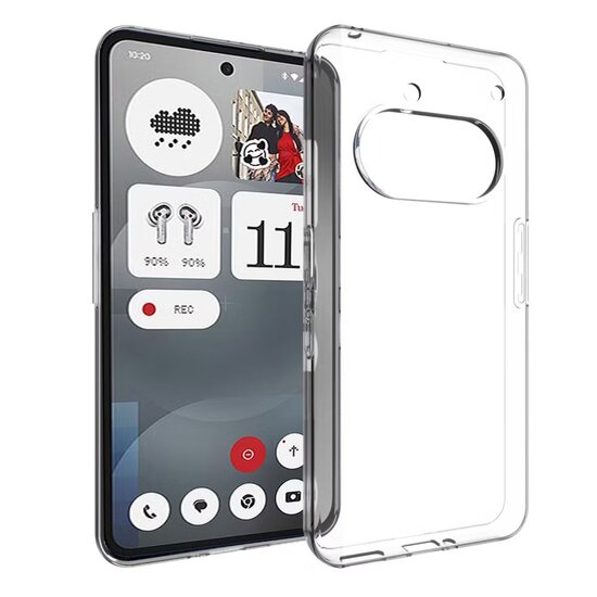 Accezz - Backcover voor Nothing Phone (3a) - Transparent