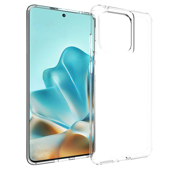 Accezz - Backcover voor Motorola Edge 60 Fusion - Transparent