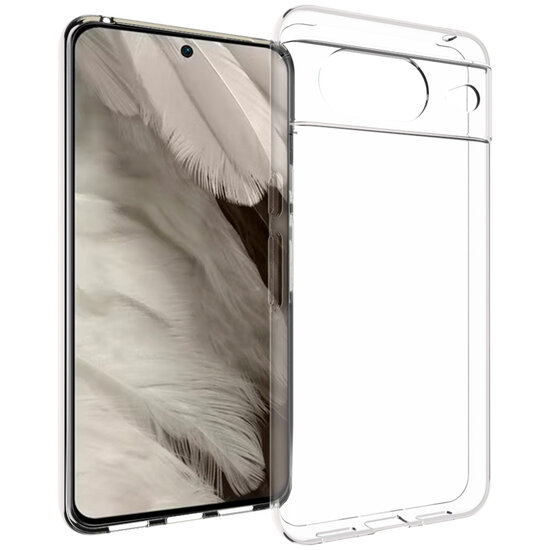 Accezz - Backcover voor Google Pixel 8 - Transparent