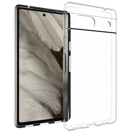 Accezz - Backcover voor Google Pixel 7a - Transparent