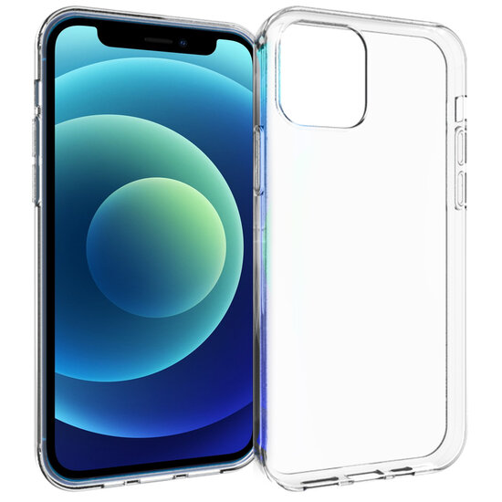 Accezz - Backcover voor Apple iPhone 12 Mini - Transparent