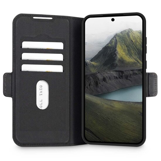 dbramante1928 - Oslo Pro Bookcase voor Samsung Galaxy S25 Plus - Black