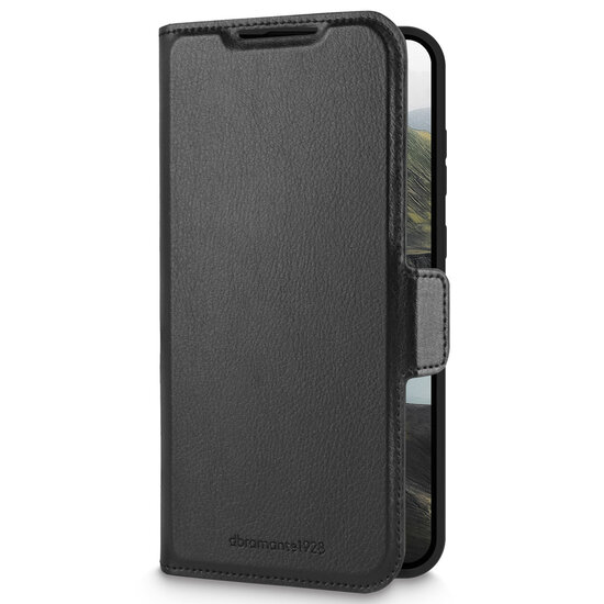 dbramante1928 - Oslo Pro Bookcase voor Samsung Galaxy S25 Plus - Black
