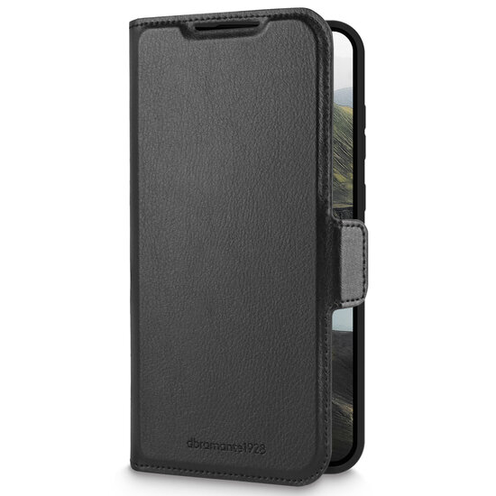 dbramante1928 - Oslo Pro Bookcase voor Samsung Galaxy S25 - Black