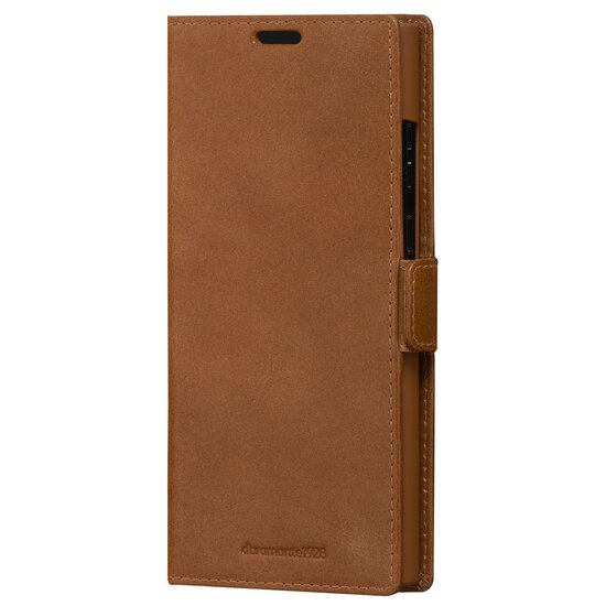 dbramante1928 - Copenhagen Bookcase voor Samsung Galaxy S24 Ultra - Tan