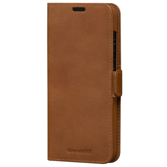 dbramante1928 - Copenhagen Bookcase voor Samsung Galaxy S24 Plus - Tan