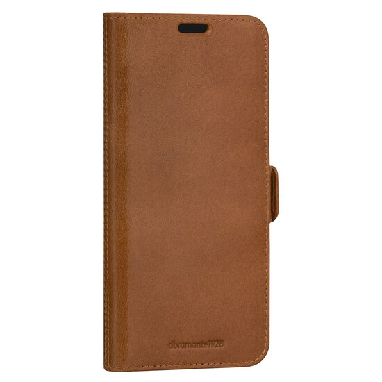dbramante1928 - Copenhagen Bookcase voor Samsung Galaxy S24 - Tan