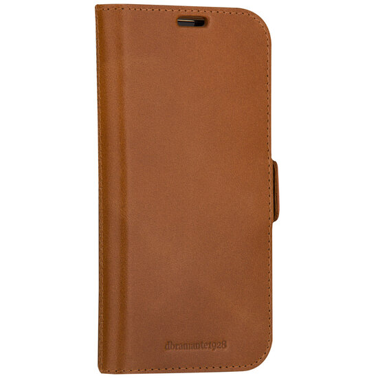 dbramante1928 - Copenhagen Bookcase voor Apple iPhone 15 Pro Max - Brown