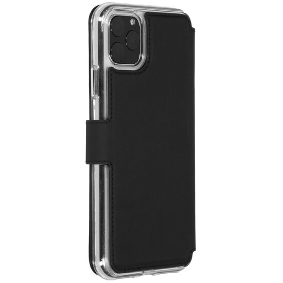 Accezz - Xtreme Wallet Bookcase voor Apple iPhone 11 Pro Max - Black