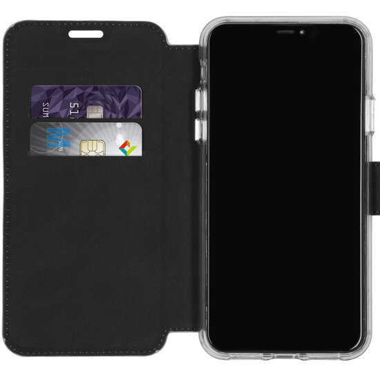 Accezz - Xtreme Wallet Bookcase voor Apple iPhone 11 Pro Max - Black