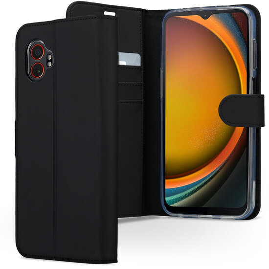 Accezz - Wallet Softcase Bookcase voor Samsung Galaxy Xcover 7 Pro - Black