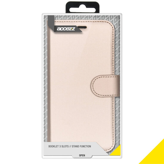 Accezz - Wallet Softcase Bookcase voor Samsung Galaxy S20 Ultra - Gold
