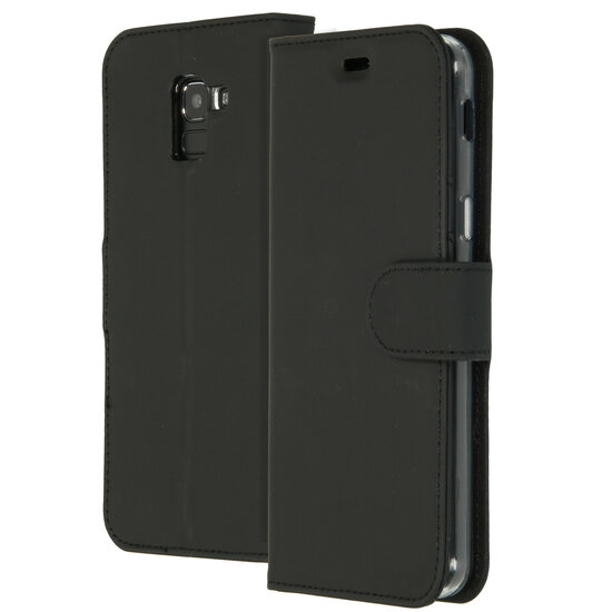 Accezz - Wallet Softcase Bookcase voor Samsung Galaxy J6 - Black