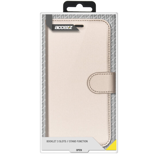 Accezz - Wallet Softcase Bookcase voor Samsung Galaxy A72 - Gold