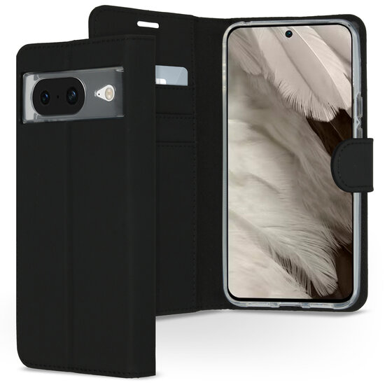 Accezz - Wallet Softcase Bookcase voor Google Pixel 8 - Black